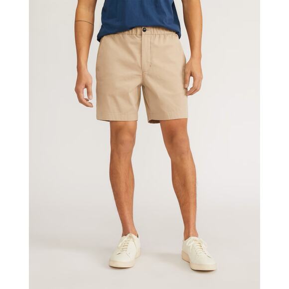 NWOT Men's Everlane The Uniform Performance Chino Short Trench Coat Khaki XL - Picture 1 of 7